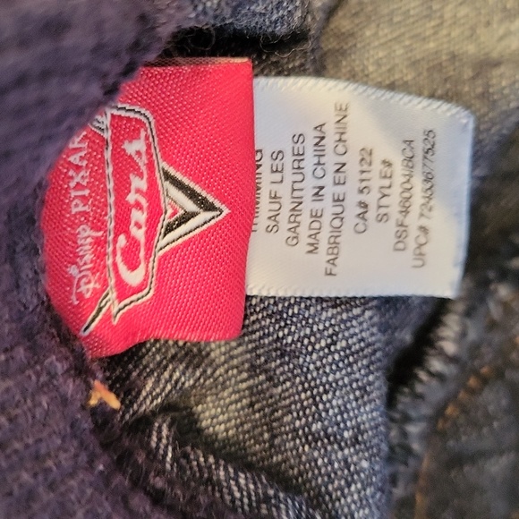 Disney Cars grey long sleeved tee shirt with denim jeans - Picture 5 of 7